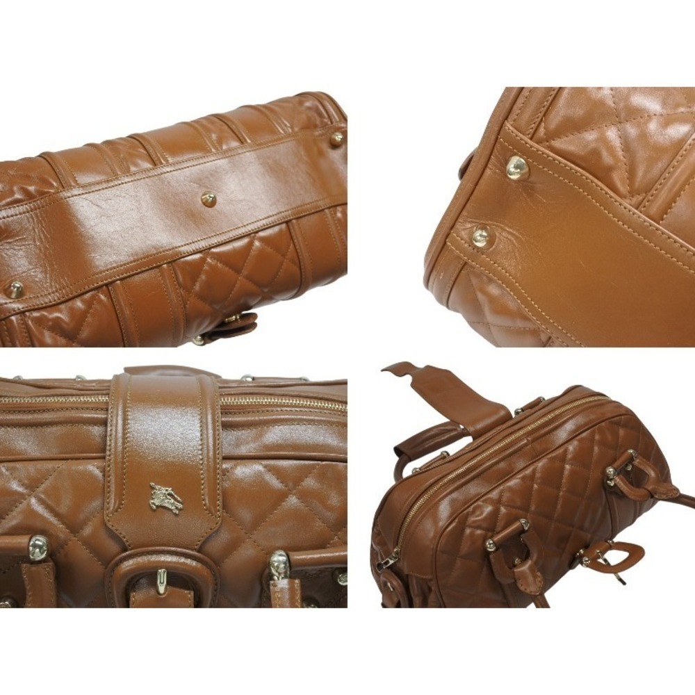 BURBERRY Bowling Boston bag brown - Picture 8 of 10